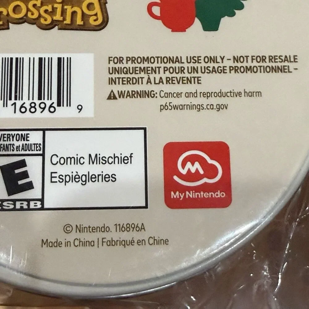 2 x Animal Crossing x The Roost & Xenoblade Chronicles 3 Drink Coaster Set - New